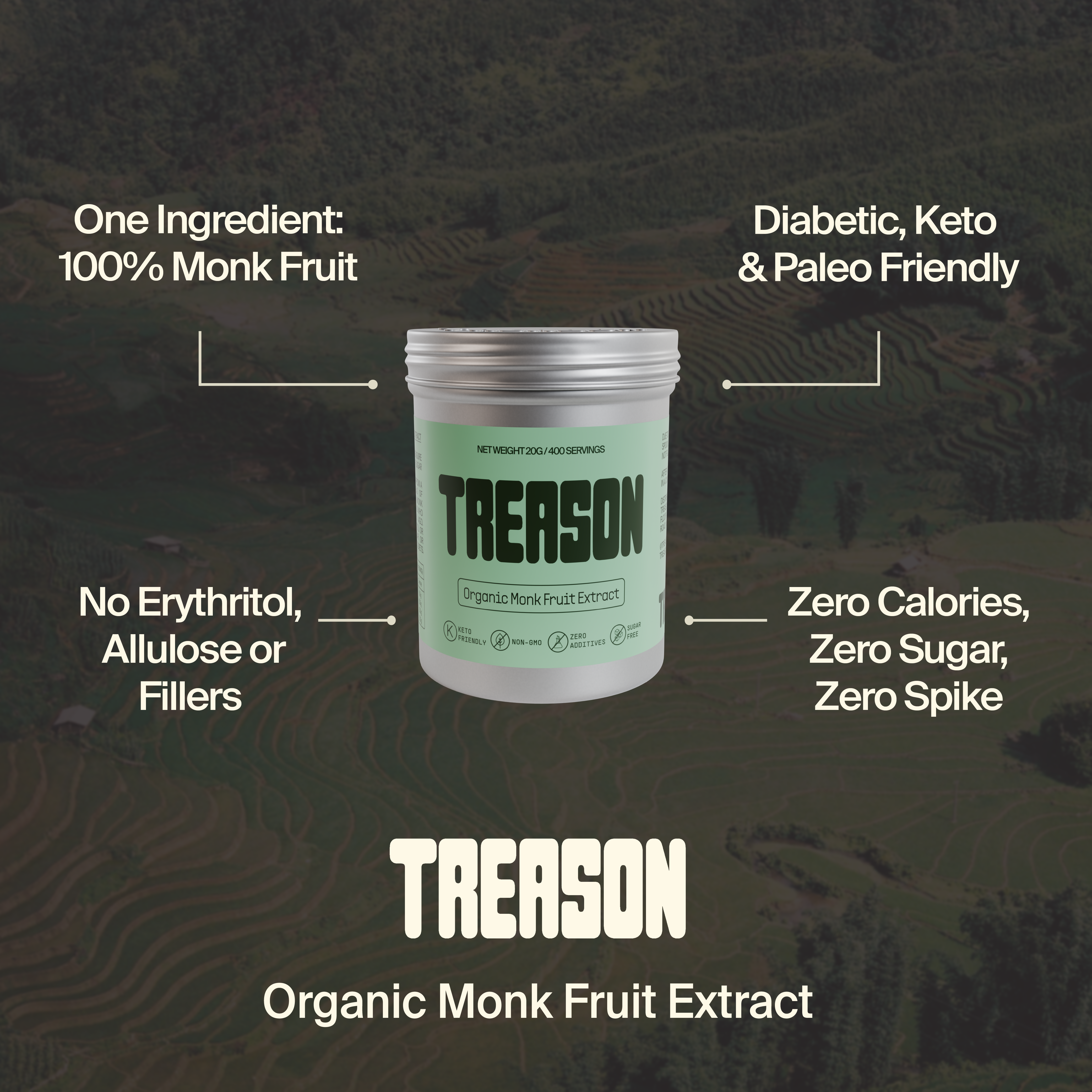 Organic Monk Fruit Extract